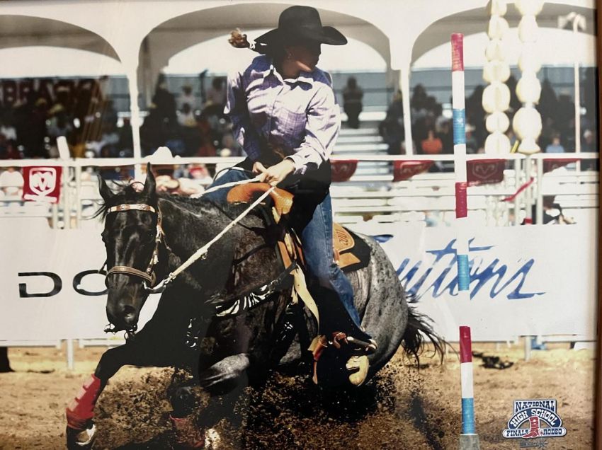 Rodeo in her blood, Buffalo's Jessica (Painter) Holmes recalls back-to-back pole bending national championships